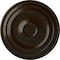 Ekena Millwork Giana Ceiling Medallion (Fits Canopies up to 7 7/8"), Hand-Painted Bronze, 32 5/8"OD x 1 1/2"P CM32GIBZS - alternate 1